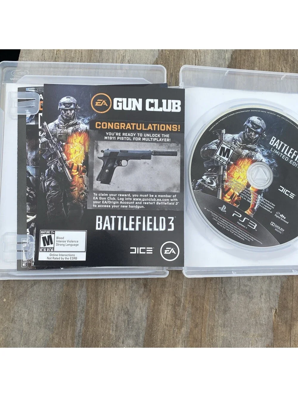 Battlefield 3 Premium Edition (PlayStation 3, 2011) PS3  Excellent Fast Shipping